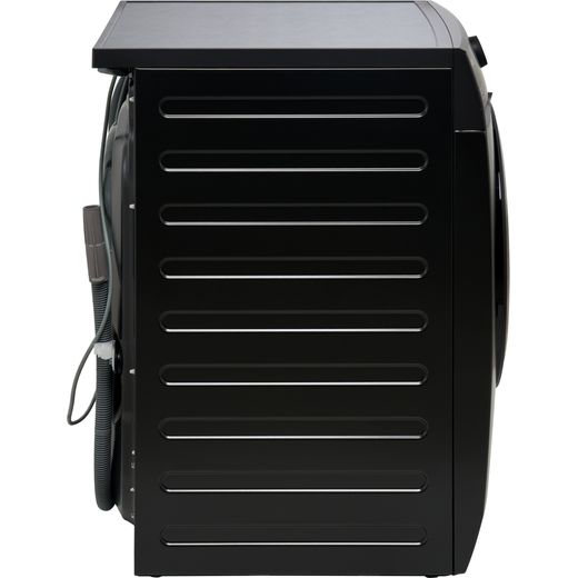 AEG ProSteam® Technology LWR7416U6UD Wifi Connected 10Kg / 6Kg Washer Dryer with 1551 rpm - Black - Side shot