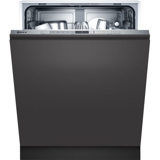 NEFF N30 S153ITX02G Wifi Connected Fully Integrated Standard Dishwasher - Stainless Steel Control Panel - E Rated