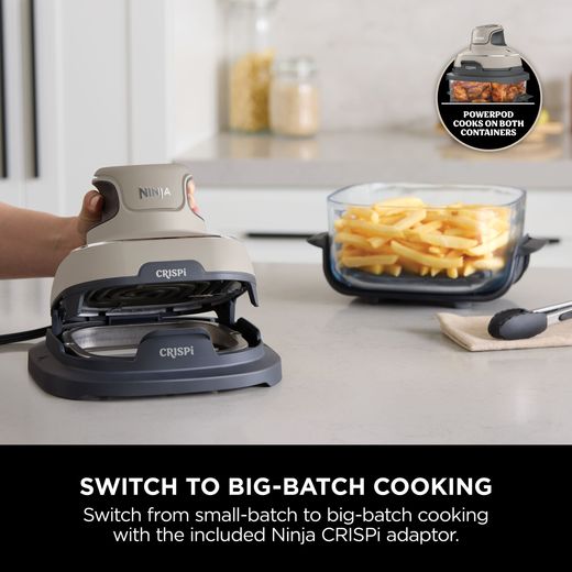 Ninja FN101UKST Air Fryer - Stone - Annotation - Big batch cooking shot