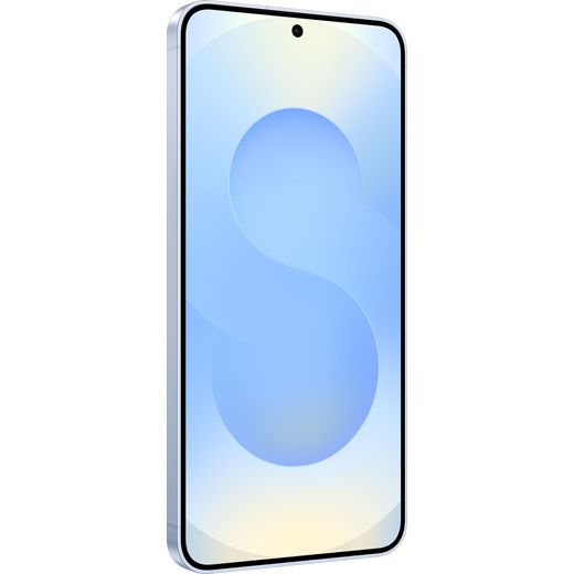 Samsung Galaxy S25 128GB Smartphone in Icy Blue - Right perspective