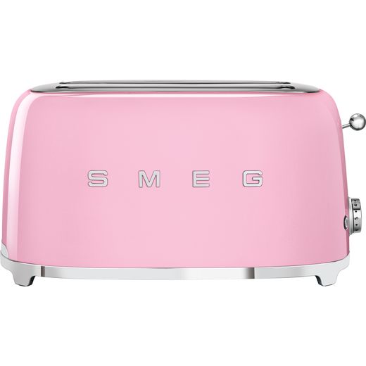 Smeg 50's Retro TSF02PKUK 4 Slice Toaster - Pink