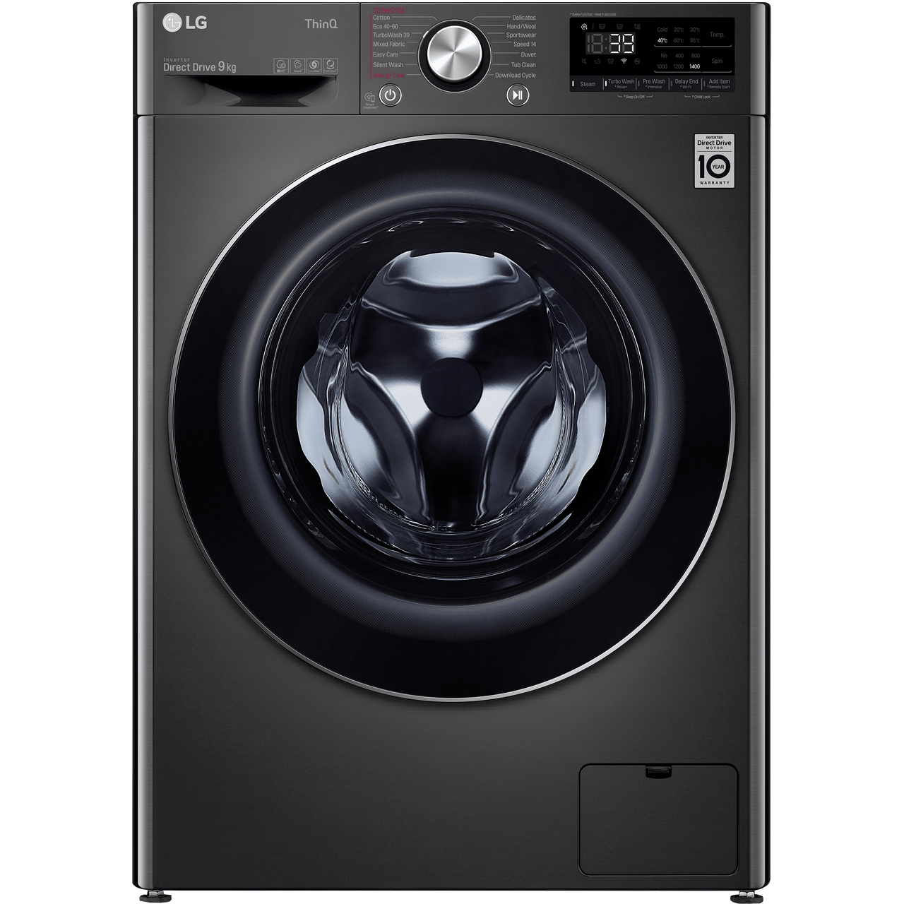 LG V9 F4V909BTSE Wifi Connected 9Kg Washing Machine with 1400 rpm Review