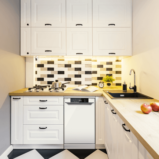 Sharp Slimline Dishwasher - White