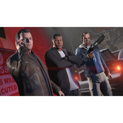 PlayStation 5 (Model Group – Slim) 1TB with Grand Theft Auto V - White - In game play