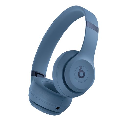 Beats Solo4 Wireless Headphones - On-Ear Wireless Headphones - Slate Blue - Low perspective