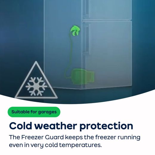 Beko Frost Free Fridge Freezer - White - AO Annotation - Freezer-Guard