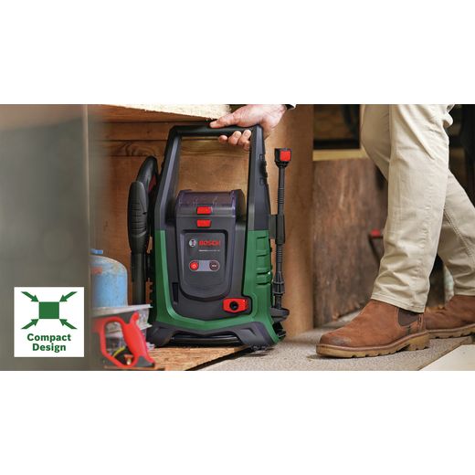 Bosch 0.600.8C7.070 Pressure Washer Green - Annotation - Compact design shot
