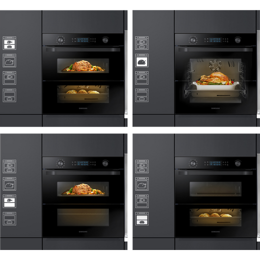NV75N5641RB | Samsung Single Oven | Black Glass | ao.com