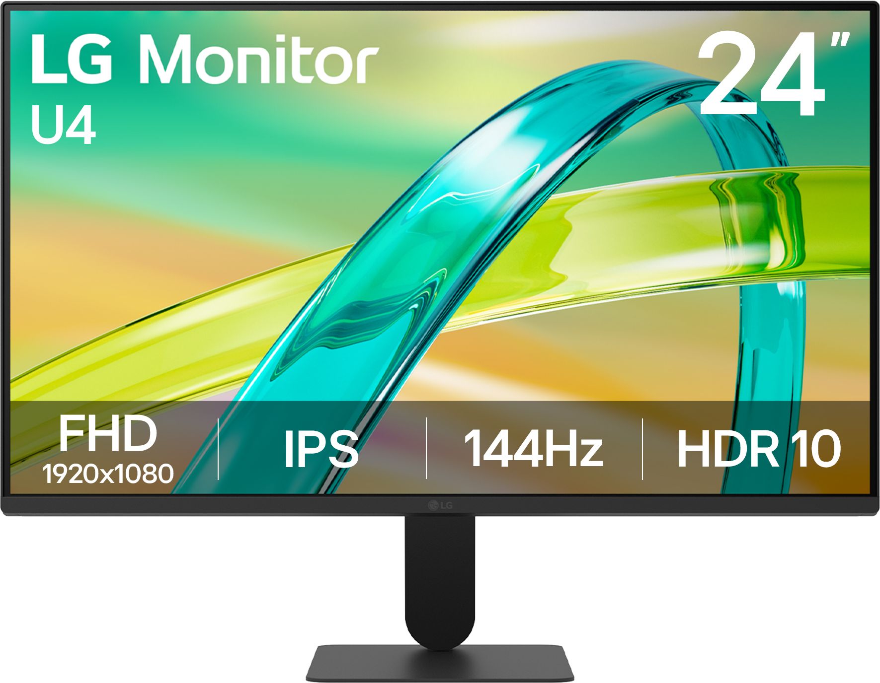 LG U4 - 24-inch Monitor - Full HD - 144Hz - Black