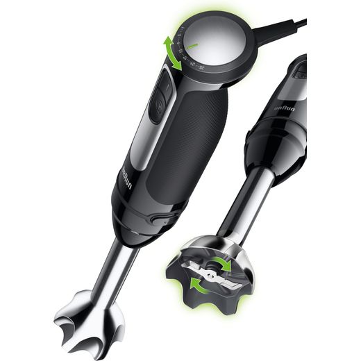 Braun MultiQuick 5 MQ55236M - Black - Annotation - Speed control illustration