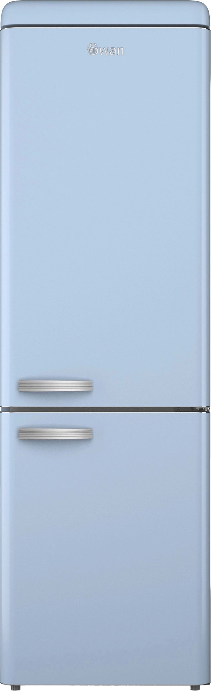 Swan SR11020BLNE Retro Fridge Freezer - Blue - 304L Capacity