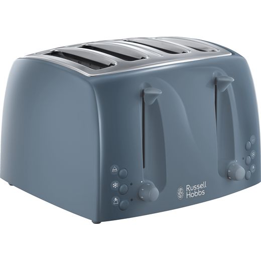 Russell Hobbs Textures 21654 4 Slice Toaster - Grey