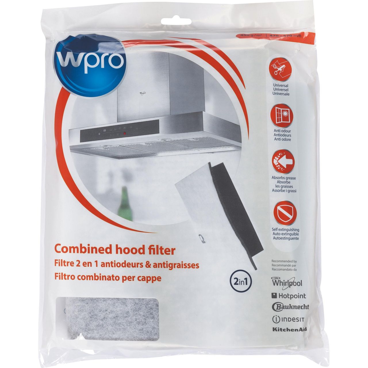 Wpro C00380049 Replacement Cooker Hood Filter Review