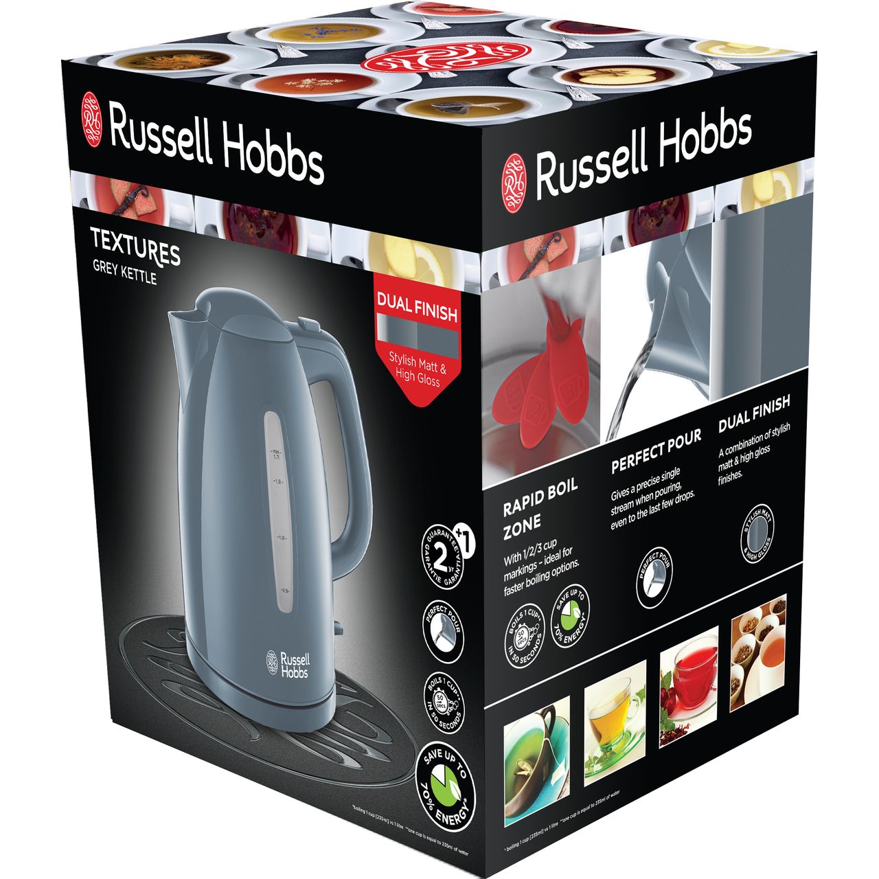 russell hobbs 21274 textures kettle