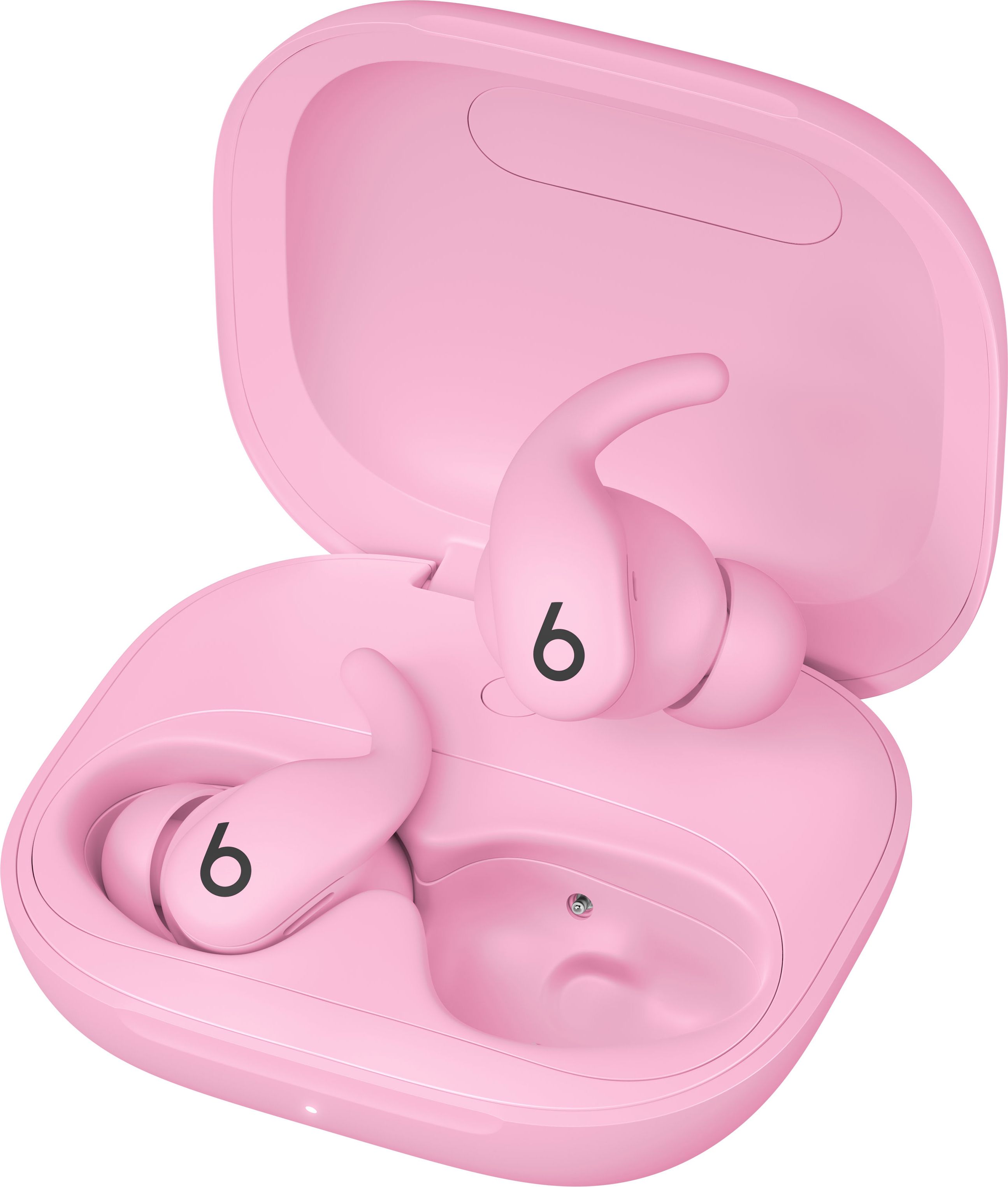 Image of Beats Powerbeats Fit True Wireless Noise Cancelling Earbuds - Power Pink, Pink