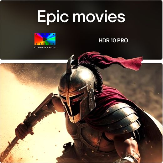 LG QNED80A6 43" 4K Ultra HD MiniLED Smart TV - Annotation - Movies