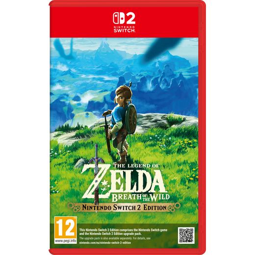 Nintendo Switch 2 256GB with The Legend of Zelda: Breath of the Wild - Black - Pack shot