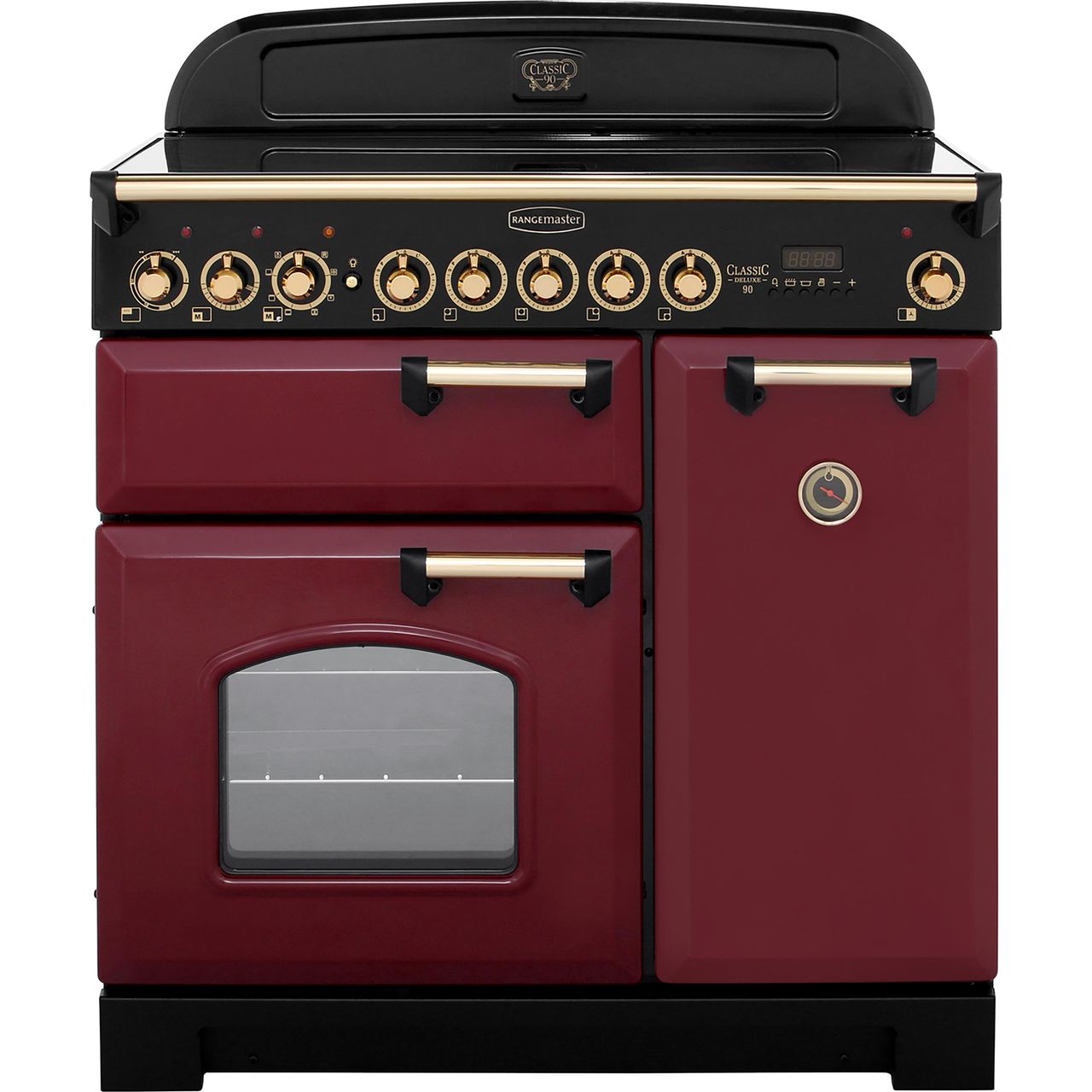 Rangemaster Classic Deluxe CDL90EICY/B 90cm Electric Range Cooker with Induction Hob Review