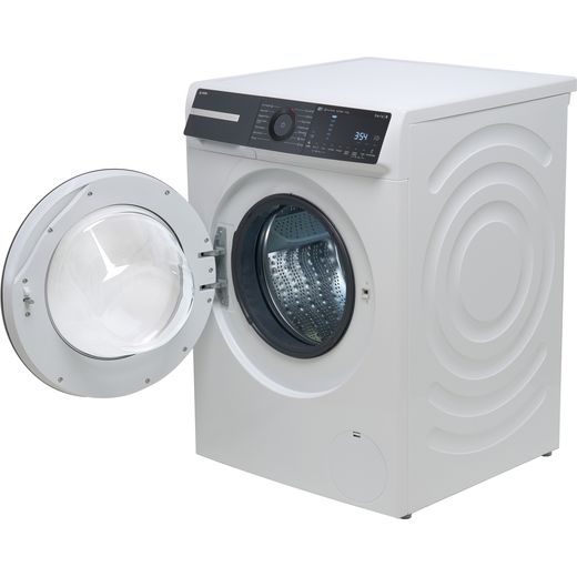Bosch Series 6 WGH254A0GB 10kg WiFi Connected Auto Dosing Washing Machine with 1400 rpm - White - Door open