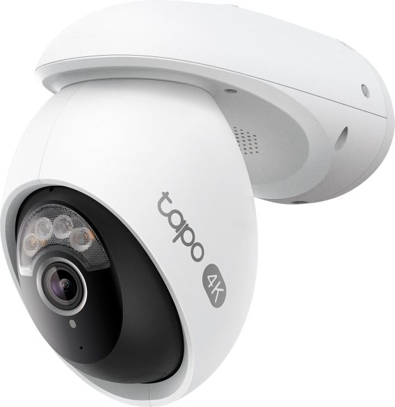 TP-Link - Tapo C560WS - Smart Home Security Camera - 4K - Wi-Fi 6 - White
