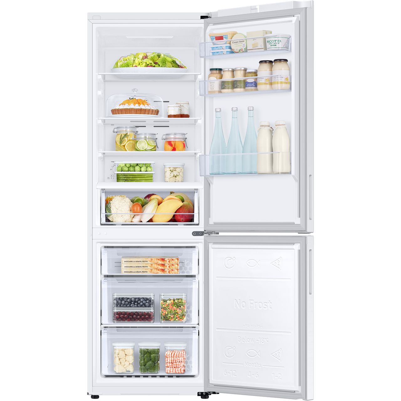 Samsung 225L Fridge Freezer | RB33B610EWW_WH | ao.com