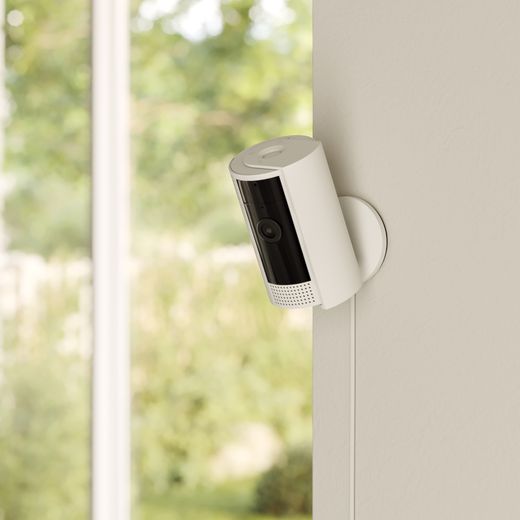 Ring Protect Ring Indoor Standard Security Camera Ring Indoor Cam Compact Plug-In HD Security Camera Two Pack White NEW