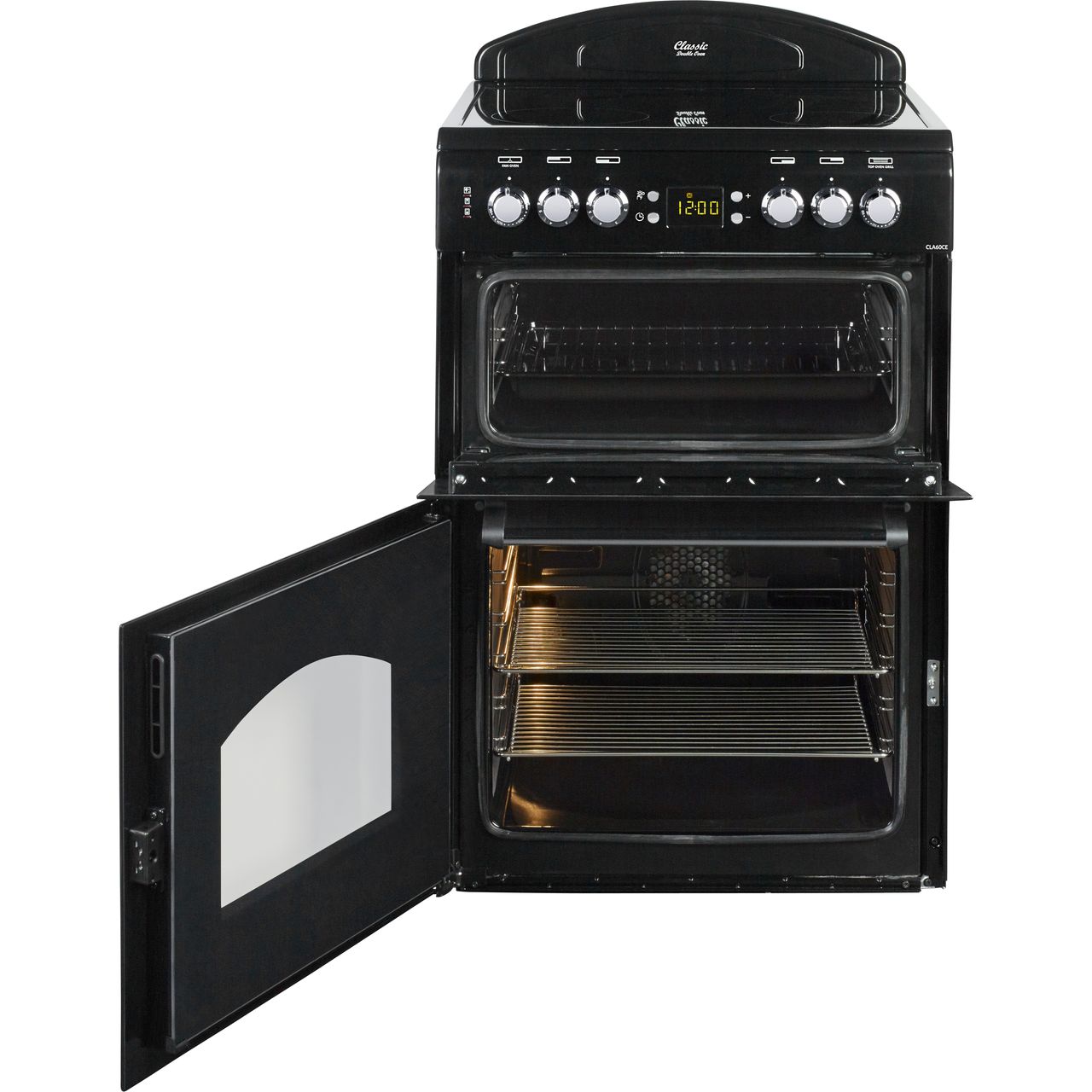 Leisure Electric Cooker Black CLA60CEK BK ao