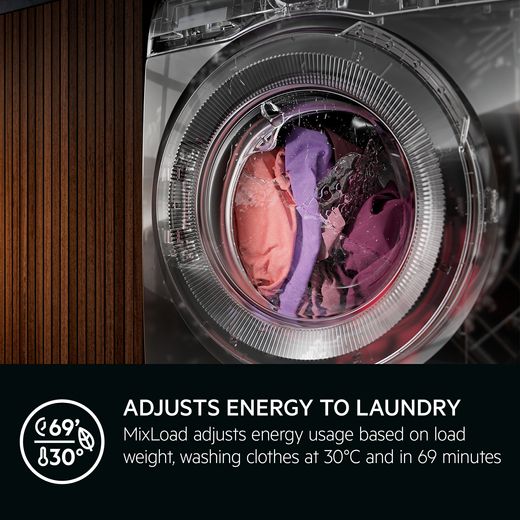 AEG / 6Kg Washer Dryer - White - Annotation - Adjust energy shot
