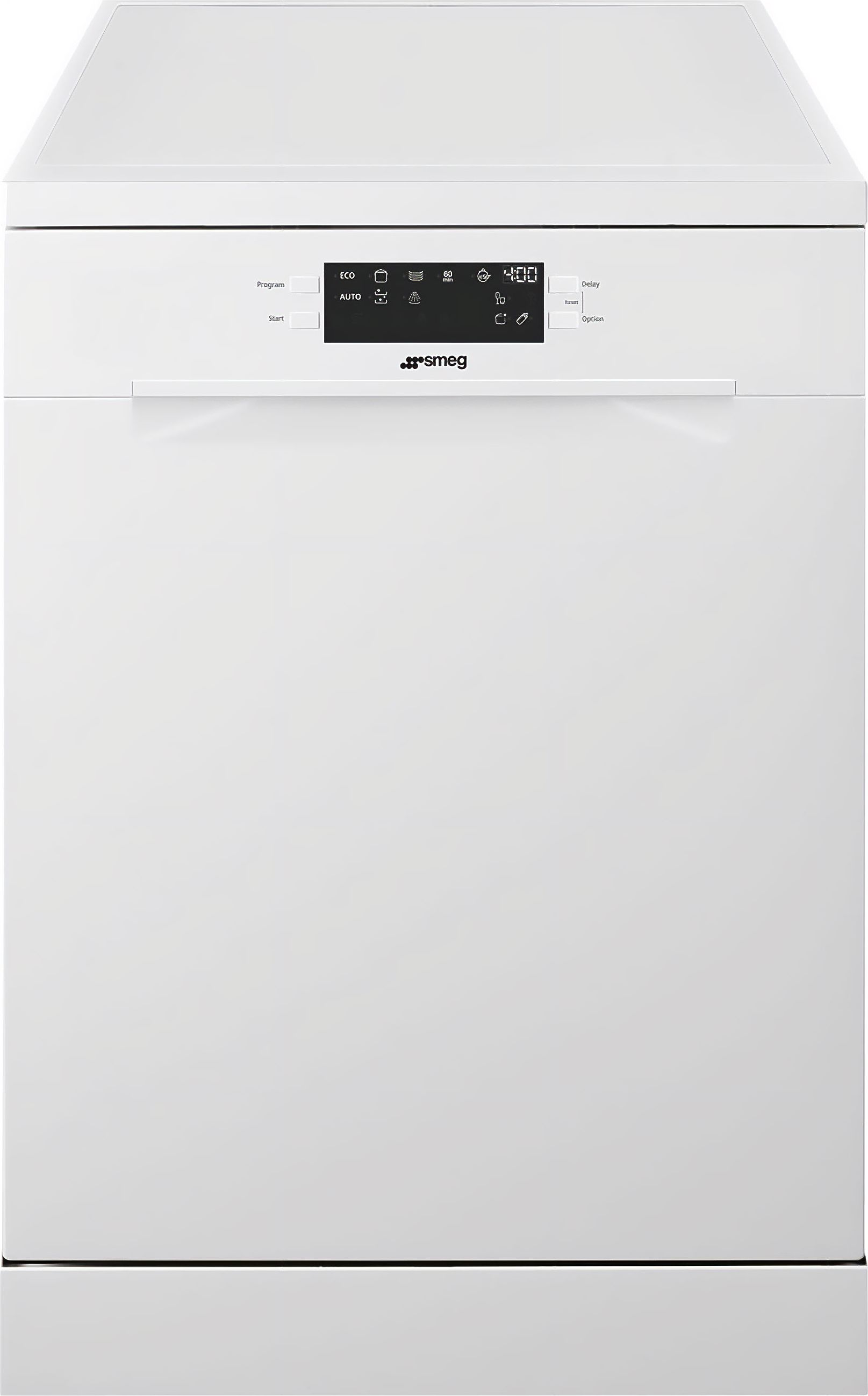 Image of Smeg DF362DQB Full Size Dishwasher - White - D Rated, White