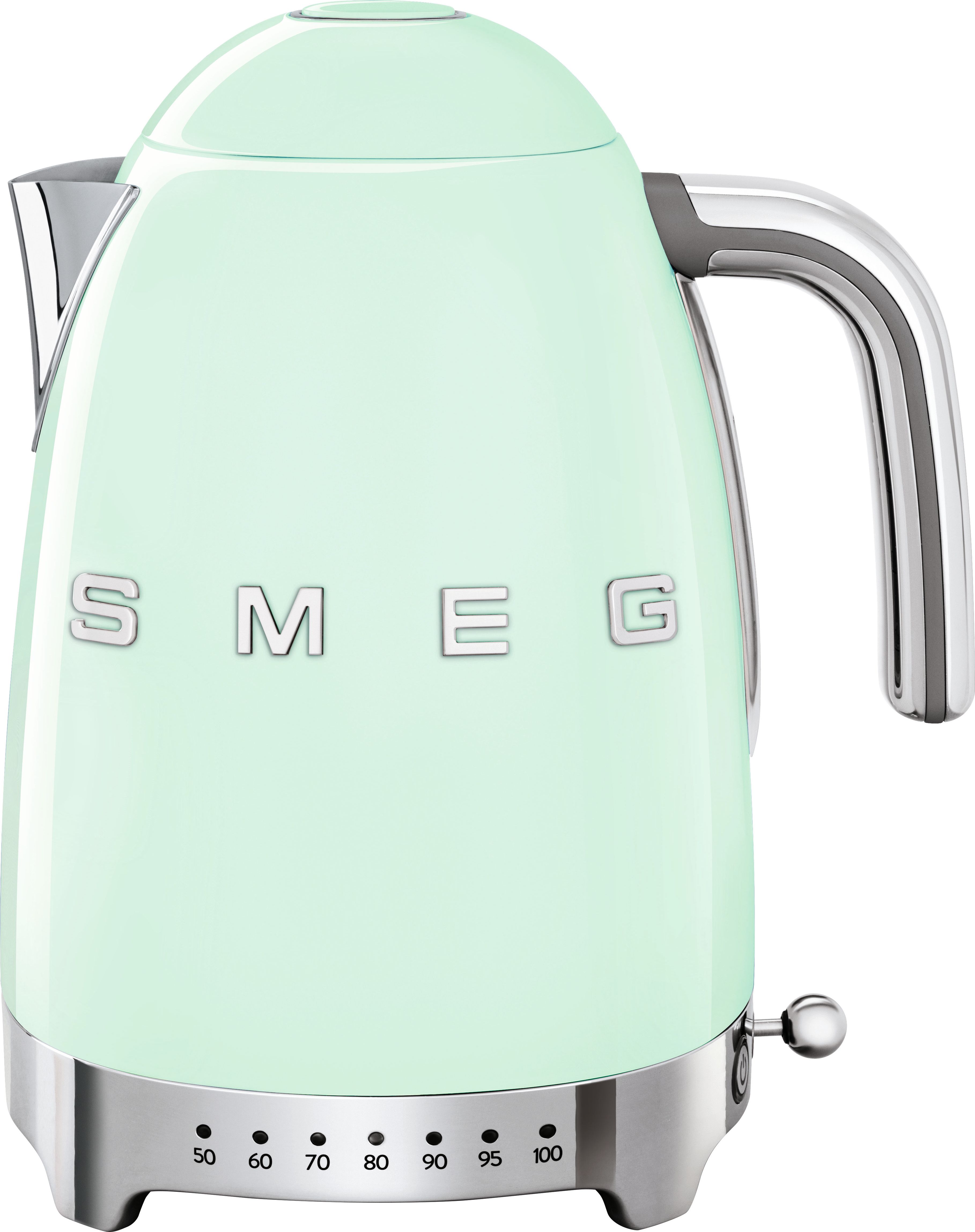 Smeg 50's Retro Style Kettle - Variable Temperature - 1.7L - Green