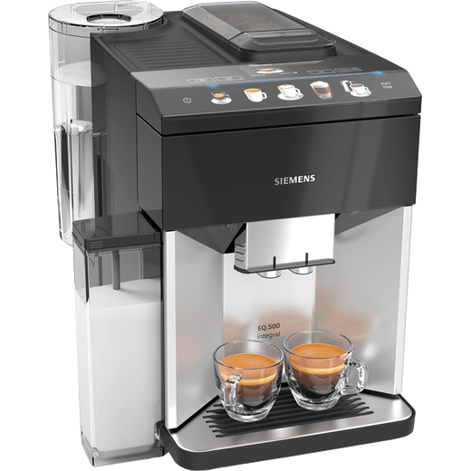 Siemens EQ500 TQ503GB1 Bean to Cup Coffee Machine - Silver