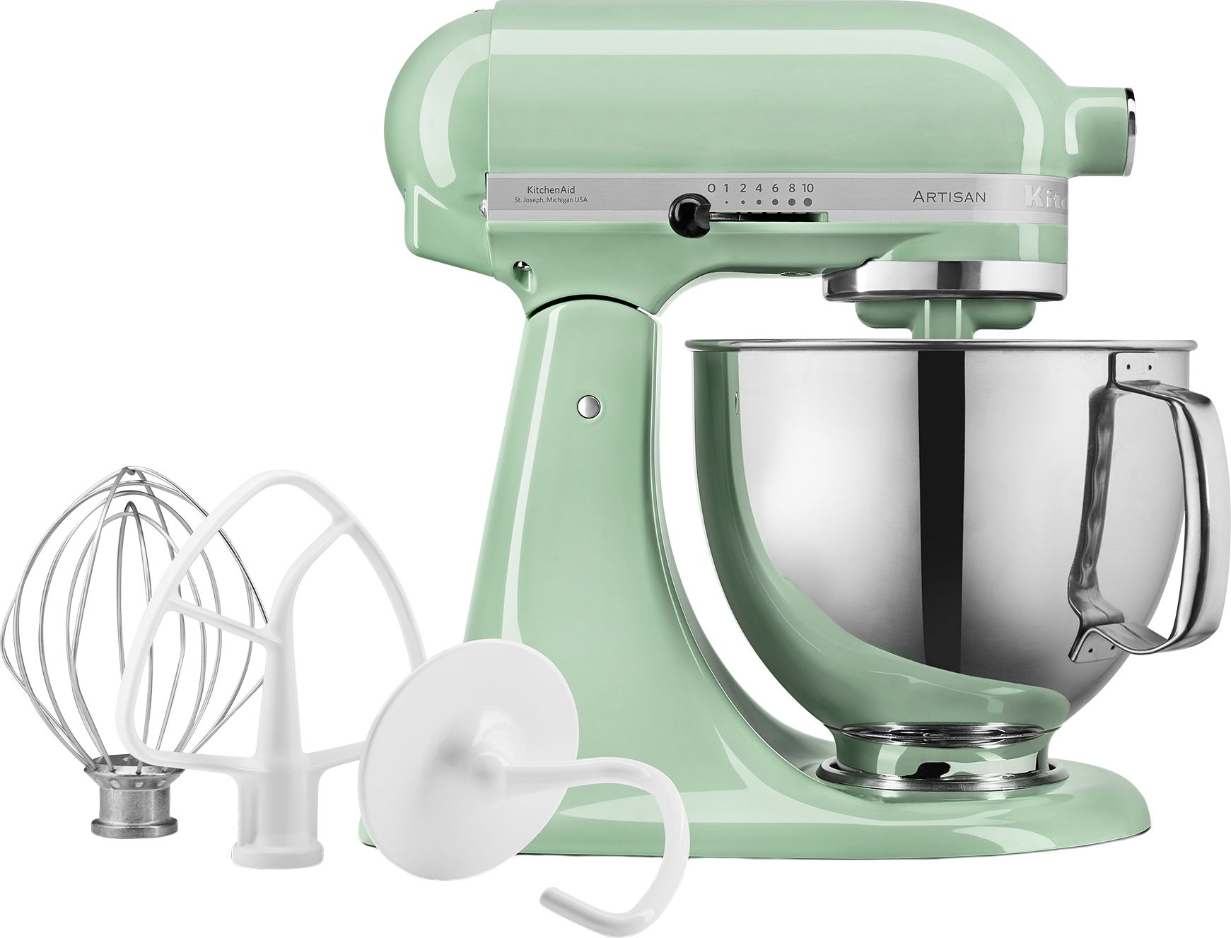 KitchenAid Artisan Stand Mixer - 4.8L Bowl - Pistachio Green