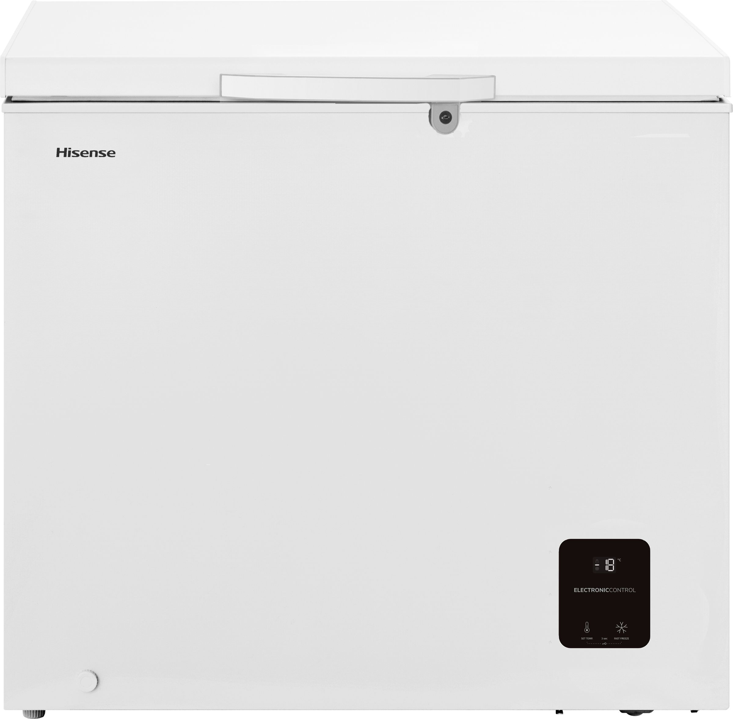 Image of Hisense FC247D4AWLE Chest Freezer - White - E Rated, White