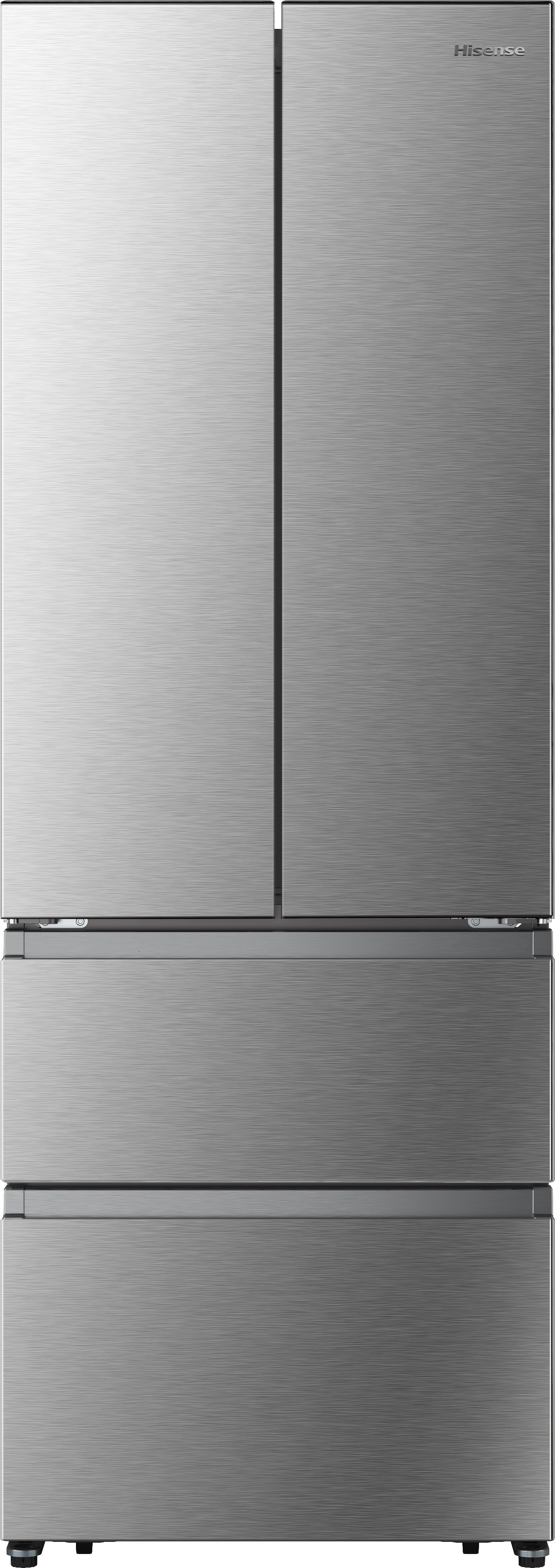 Hisense PureFlat RF632N4BCE Total No Frost American Fridge Freezer - Stainless Steel - E Rated, Stainless Steel