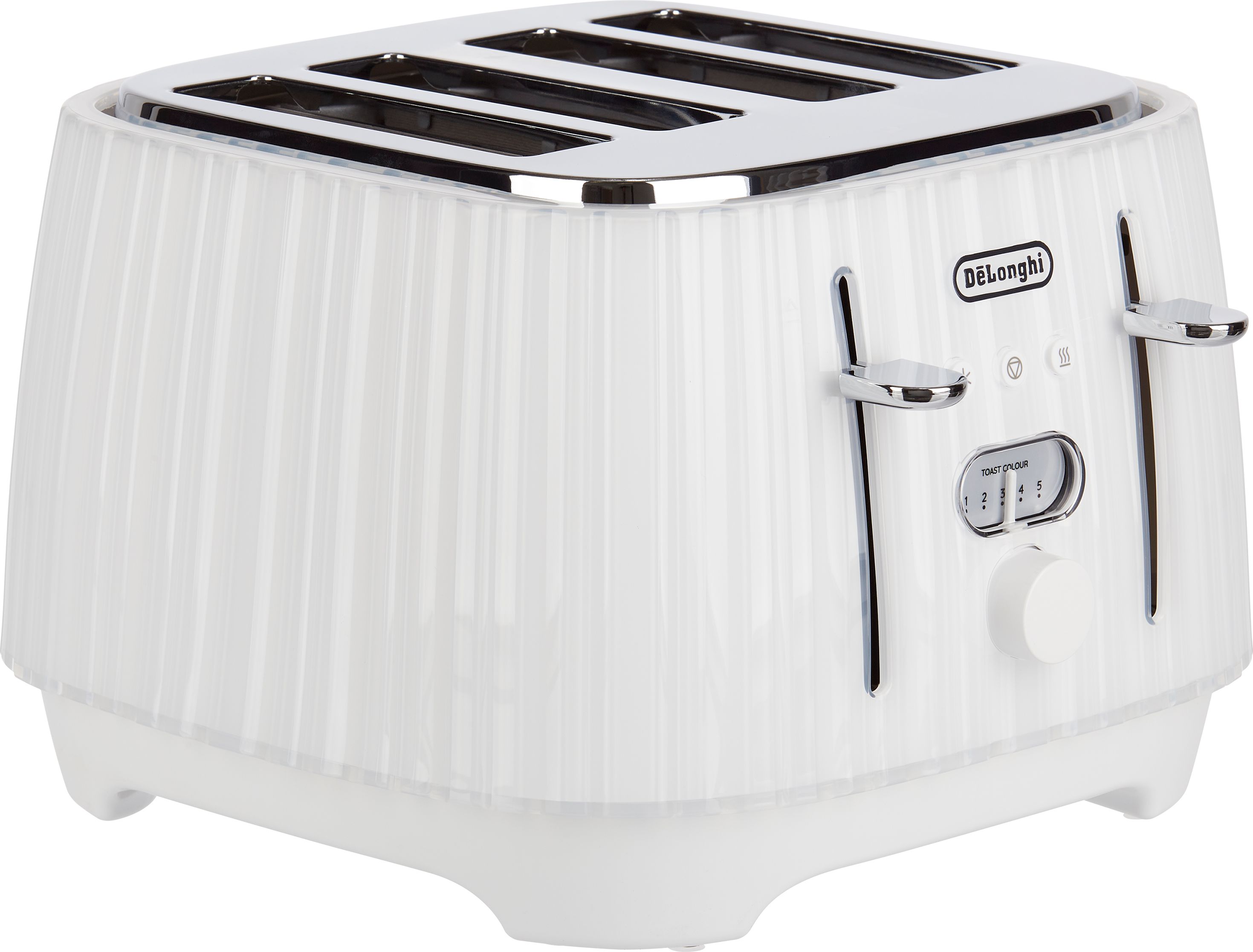DeLonghi Icona Vintage 4 Slice Toaster, CTOT4003BG, Beige