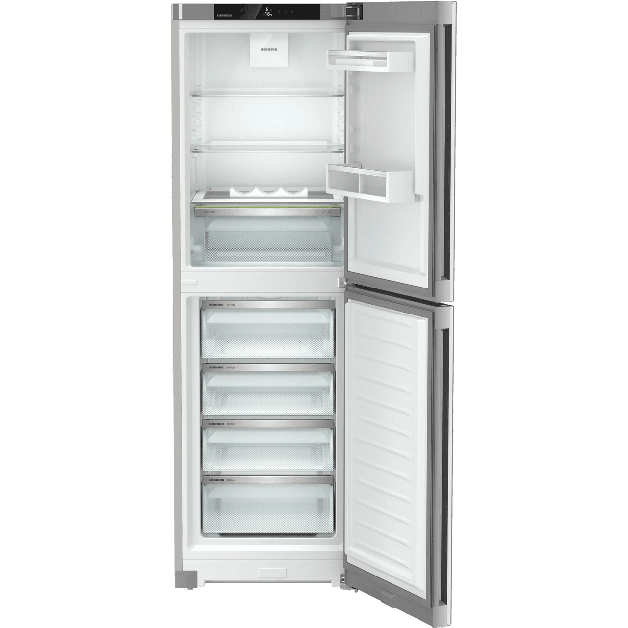 Liebherr Pure CNd5204 185.5x60cm 50/50 319L No Frost White Fridge Freezer | UK - View #4