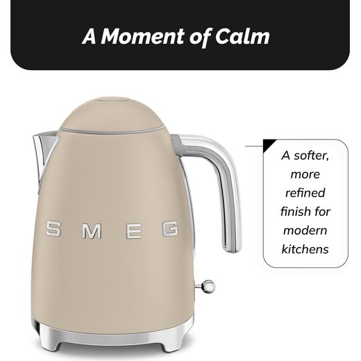 Smeg 50's Style KLF03MLMUK Kettle - Moonlight - Annotation -moment of calm