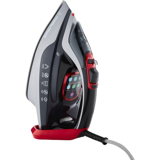 Morphy Richards Steam Generator Iron - Red / Black - Back right perpsective shot