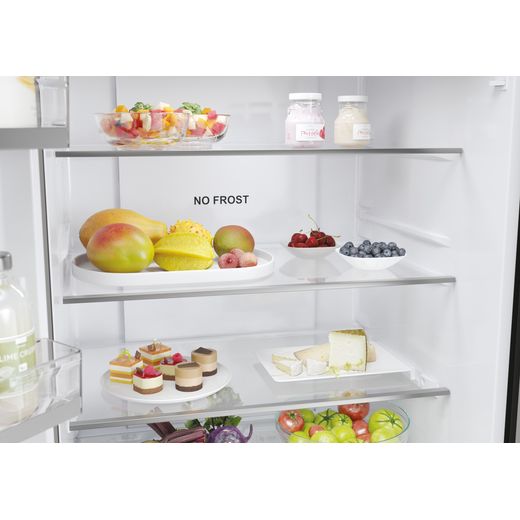 Haier American Fridge Freezer - Platinum Inox - Fridge shelves