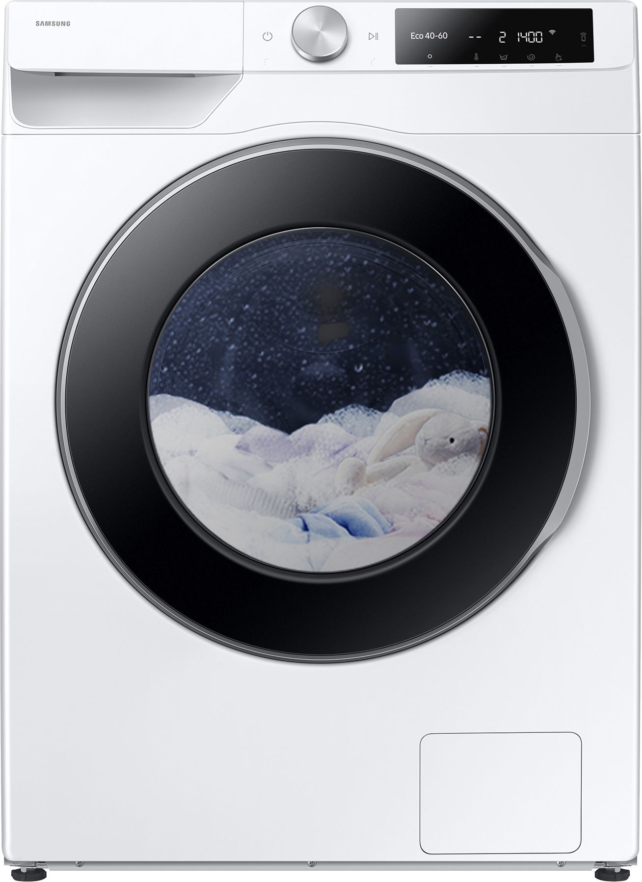 Samsung WW90DG6U85LEU1 Washing Machine 9kg 1400rpm White AI Energy ecobubble