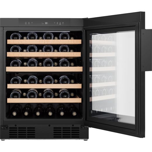 Hisense Wine Cooler - Black  - Front with door open shot