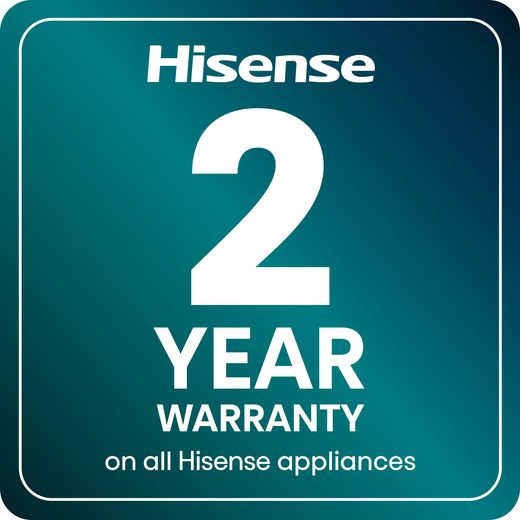 Hisense 3S Series DH3S902BBCC Wifi Connected 9Kg Heat Pump Tumble Dryer - Black - Annotation - 2yrs warranty shot