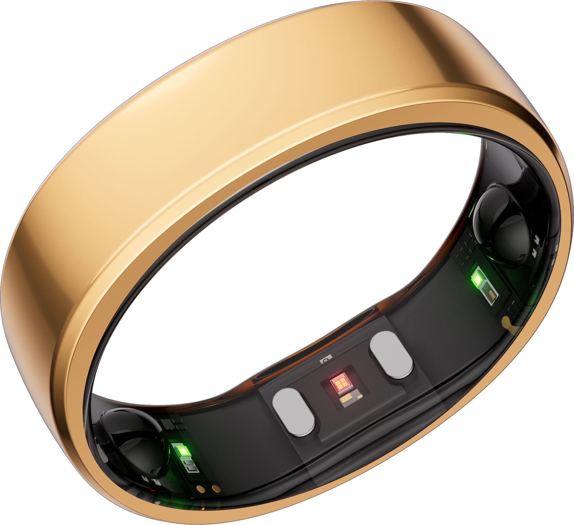 RingConn Gen 2 Smart Ring - Rose Gold - Size 12 - Titanium