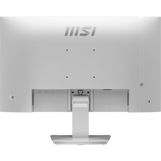 MSI Pro MP273QW E14 27" WQHD 144Hz Monitor - White - back shot