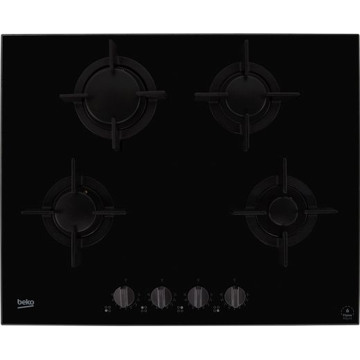 Beko HING64322S Built In Gas Hob - Black