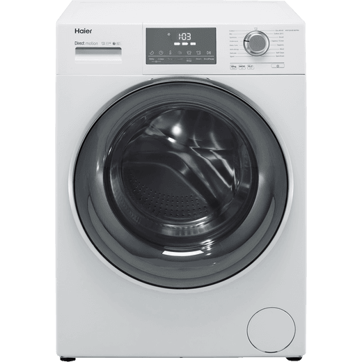 Haier HW120-B14876N 12Kg Washing Machine with 1400 rpm - White - A Rated