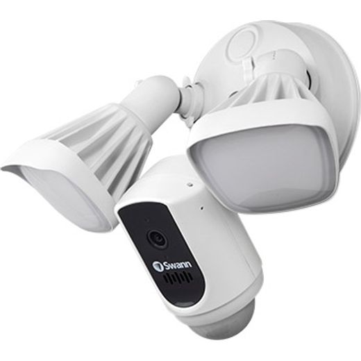 Swann Floodlight WiFi Security Camera Full HD 1080p - White