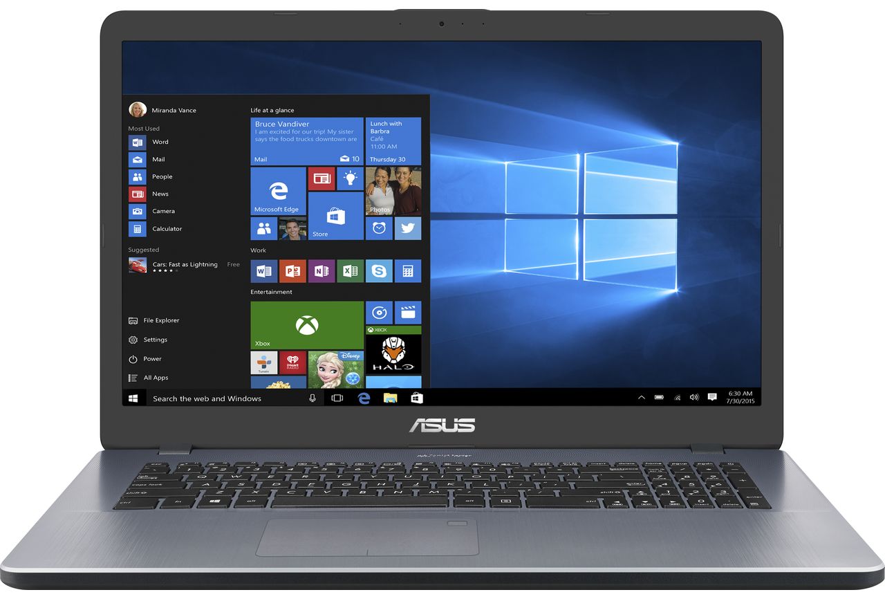 17.3” ASUS VivoBook Laptop | Grey | X705MA-BX269W