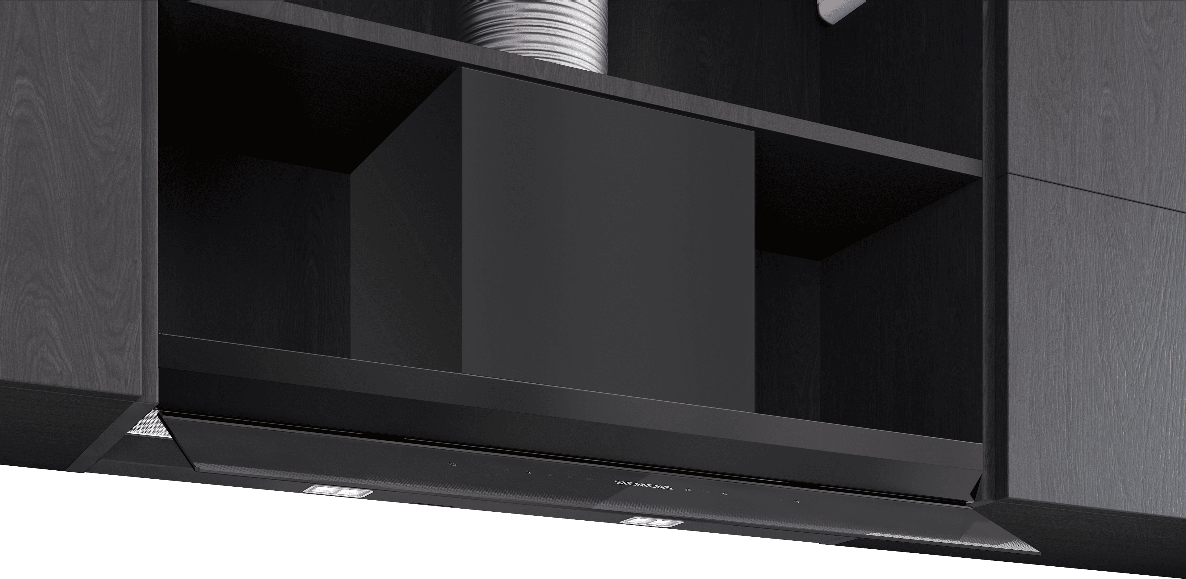 Siemens LJ98BET60B Built-In Cooker Hood - Black