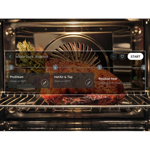 AEG ProAssist Built In Electric Single Oven - Black - Annotation - Screen shot